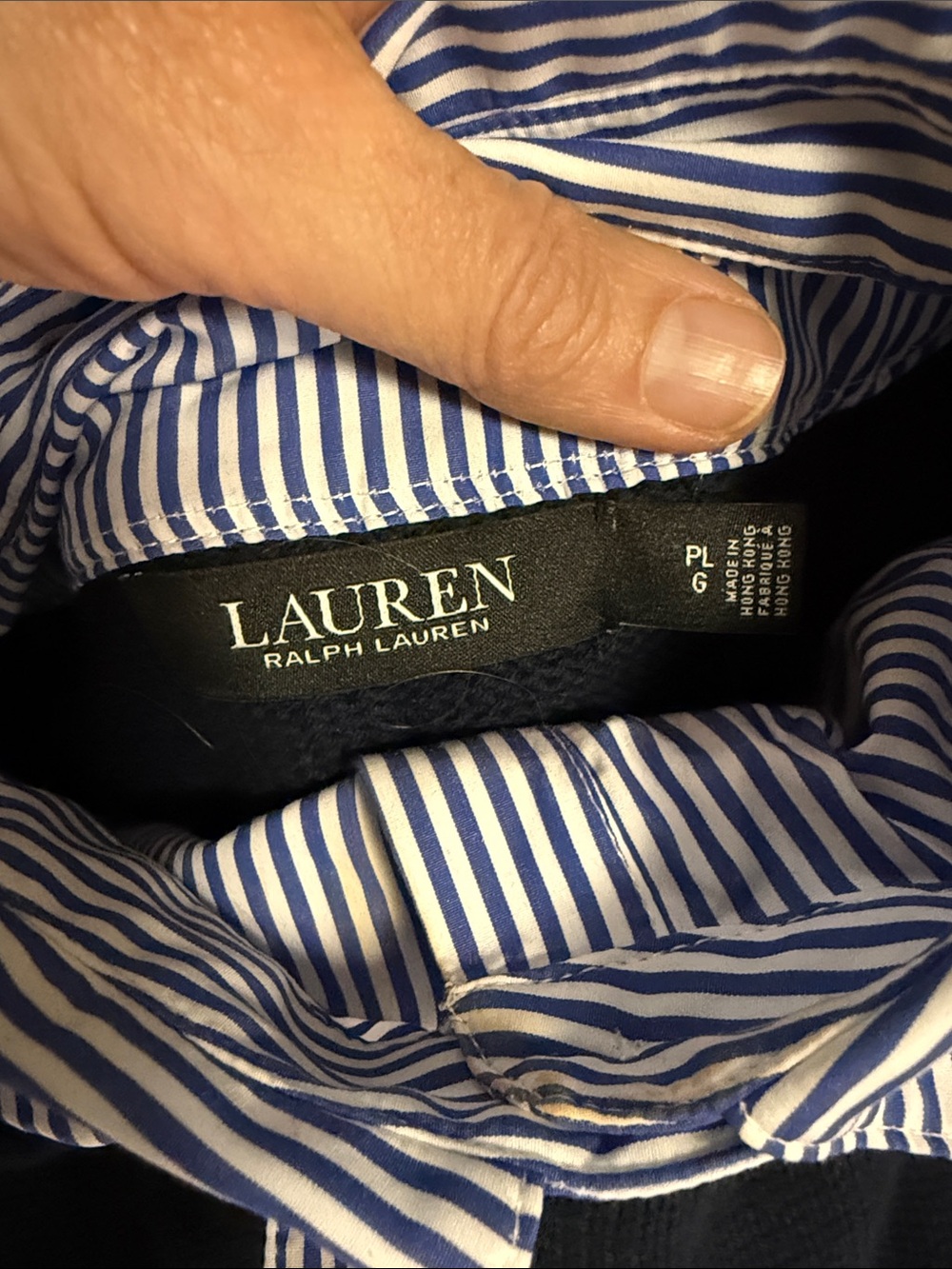 Lauren Twofer Crewneck Sweater - Classic Layered Look - Picture 3 of 3
